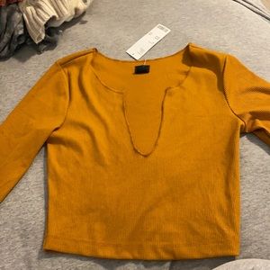 urban outfitters low neck long sleeve